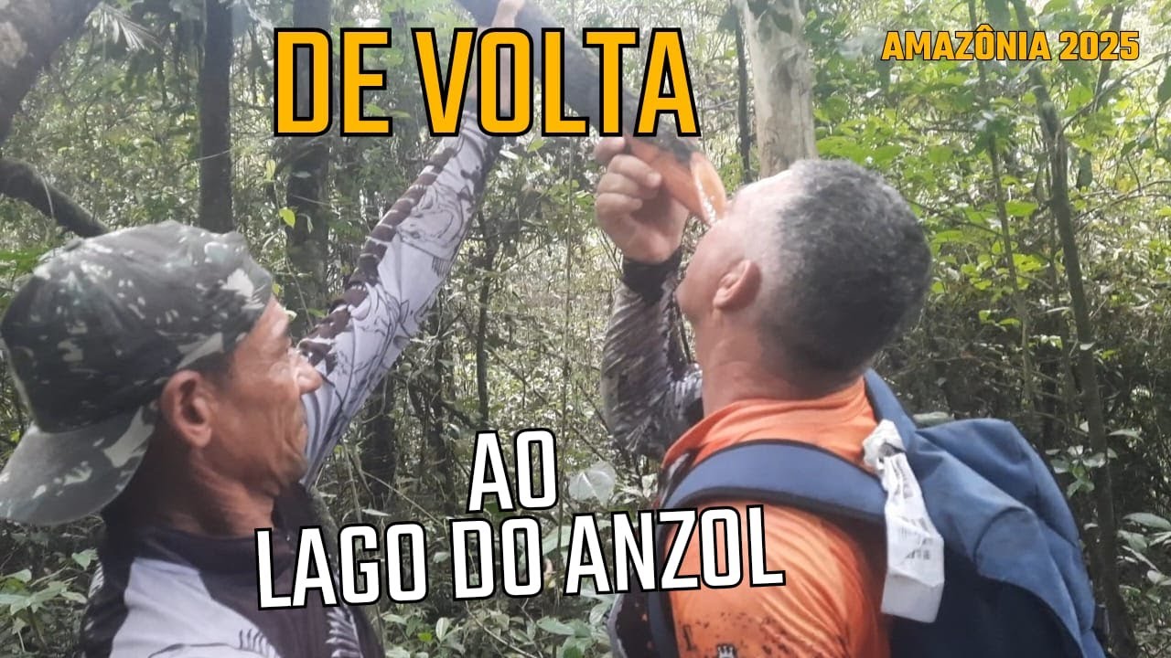 DE VOLTA AO LAGO DO ANZOL