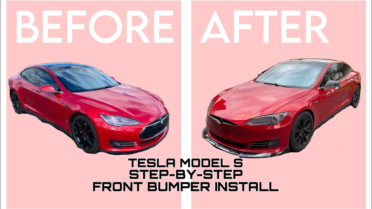 Complete installation guide: 2012-2015 Tesla Model S front bumper refresh