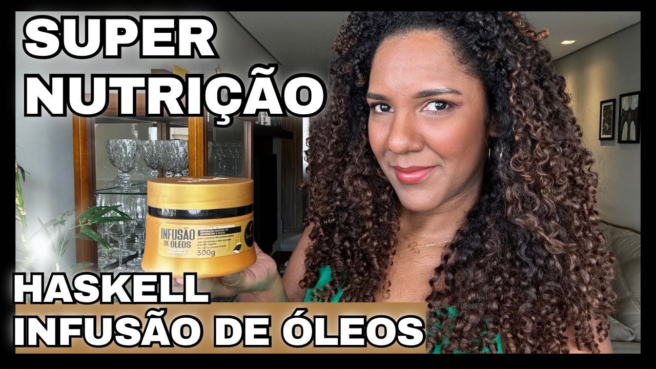 Infusão de óleos haskell - Máscara
