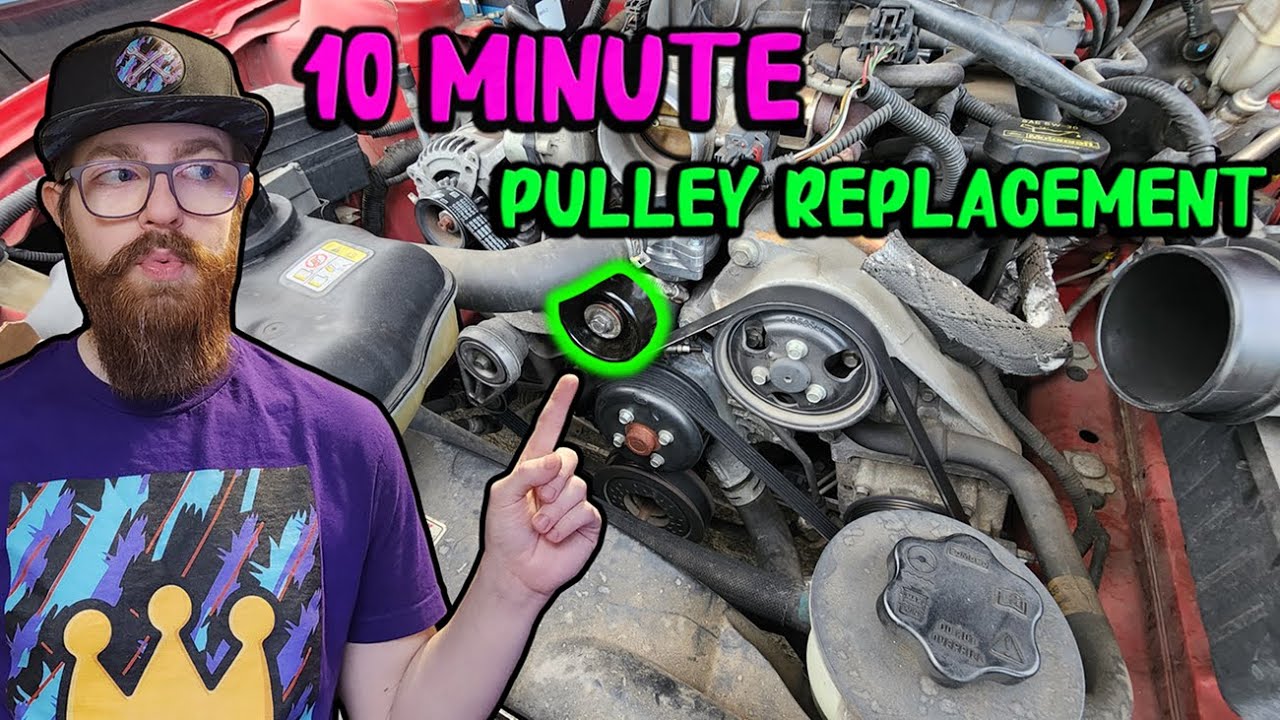2005-2014 V6 Mustang Idler Pulley Replacement