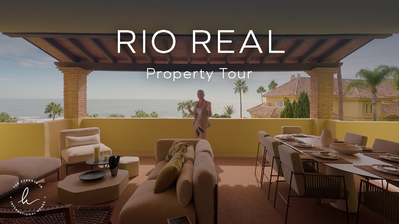 Tour a Luxury Frontline Beach Duplex Penthouse in Marbella