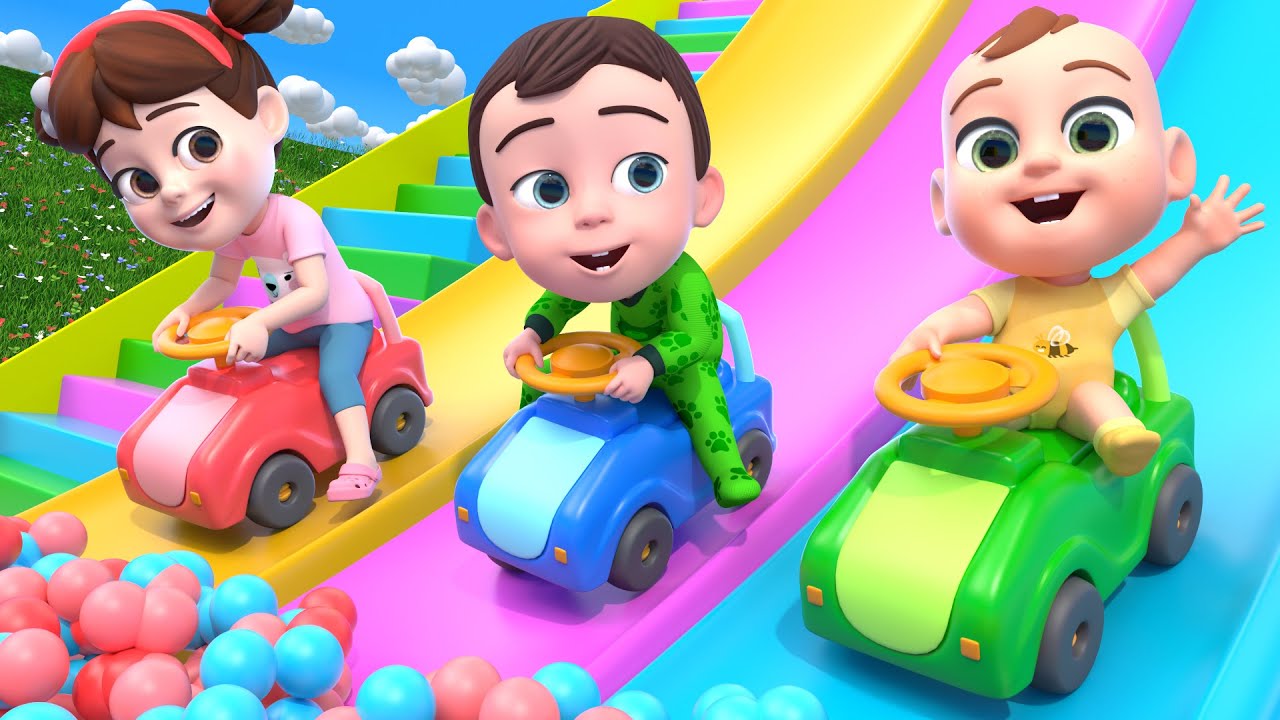 Rides & Slides Song | Newborn Baby Songs & Nursery Rhymes