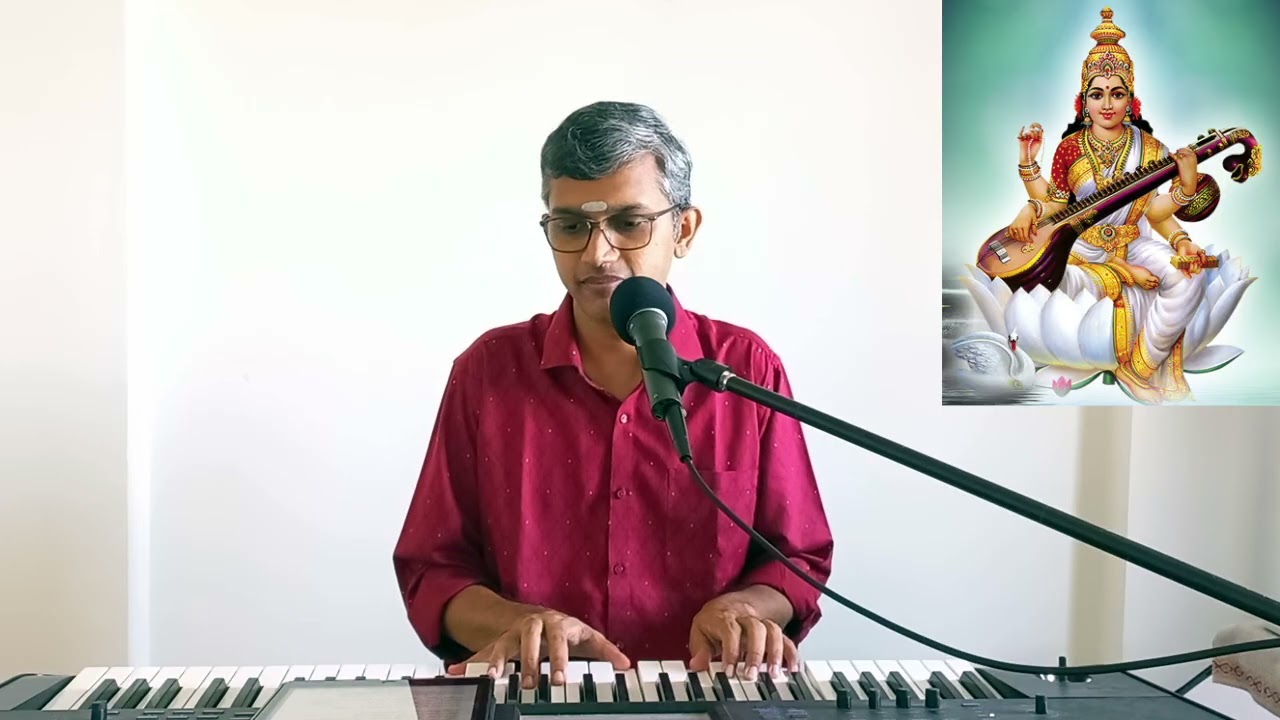 Manassilunaroo Ushasandhyayaay - മനസ്സിലുണരൂ ഉഷസന്ധ്യയായ് - Saraswati Devotional Song