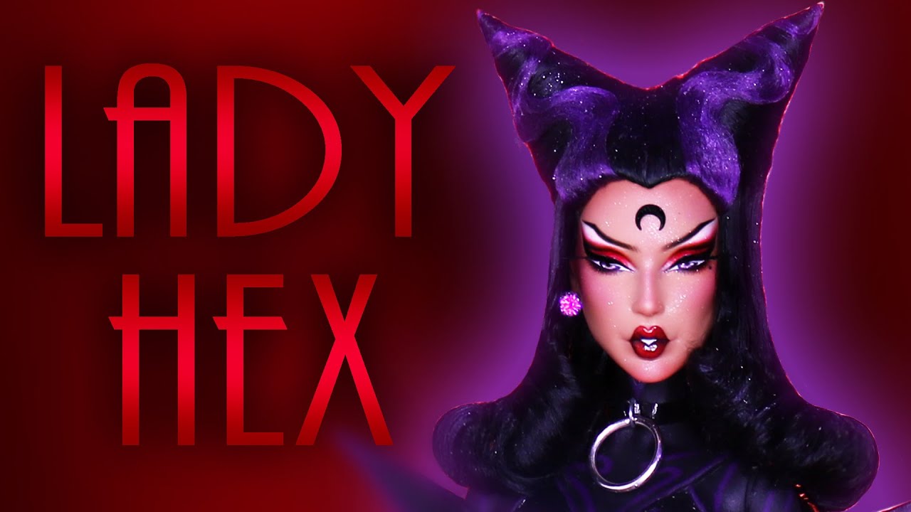 Custom Lady Hex Doll 💜 ⛓ [ MAGICAL DOLL COLLABORATION 💖 ]