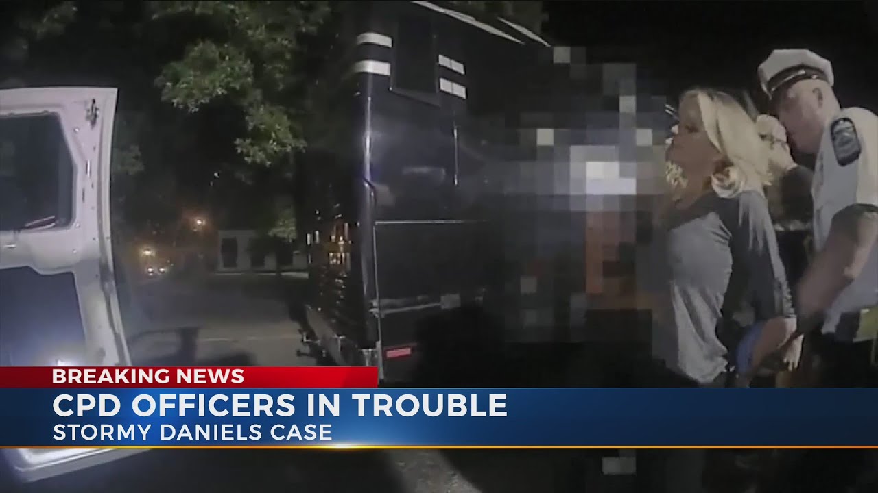 Five CPD officers facing possible disciplinary action over Stormy Daniels arrest