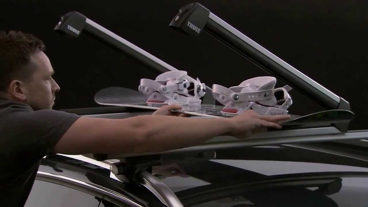 Montaż Thule Deluxe Ski uchwyty do nart i desek snowboardowych