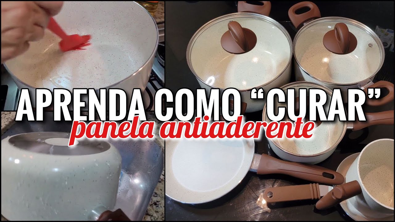 Como fazer a CURA de PANELA ANTIADERENTE BRINOX | JÔ PEPPER