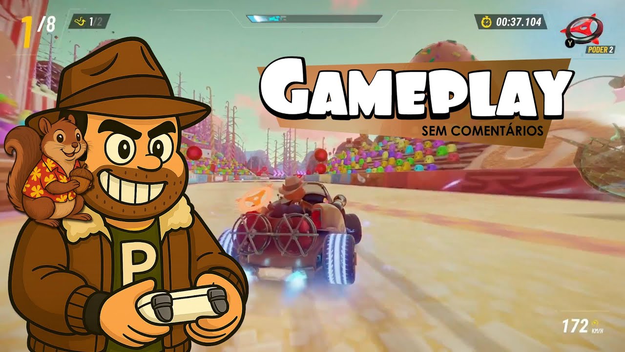 Disney Speedstorm (S14) | Corridas Online com Tico - Defensores da Lei (sem pistas repetidas)