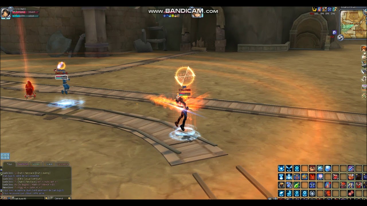 Florensia - Court Magician vs Gladiator