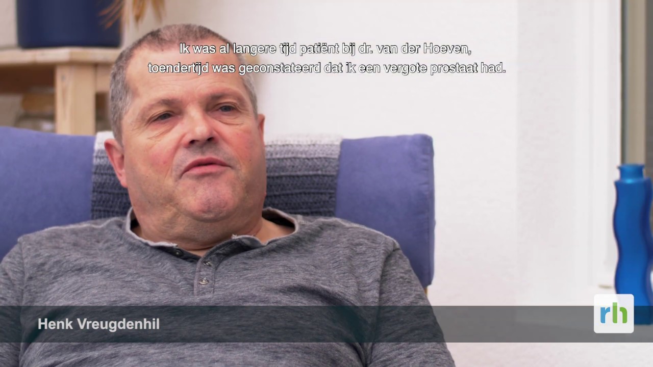 Prostaatkankerpatiënt Henk Vreugdenhil vertelt zijn verhaal