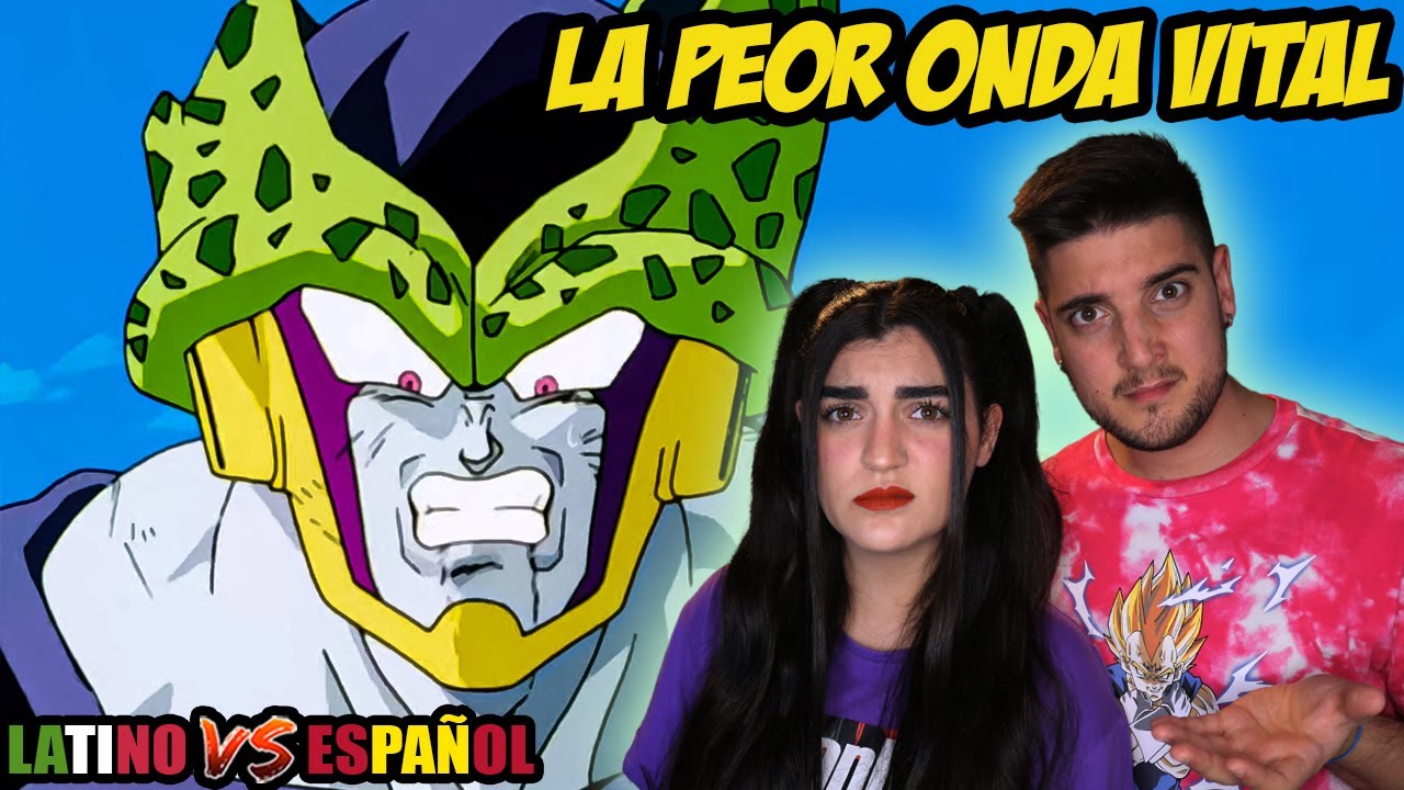 ESPAÑOLES REACCIONAN A DRAGON BALL LATINO VS ESPAÑOL |💥GOHAN LE DEVUELVE EL KAMEHAMEHA A CELL💥🐲DBZ🐲