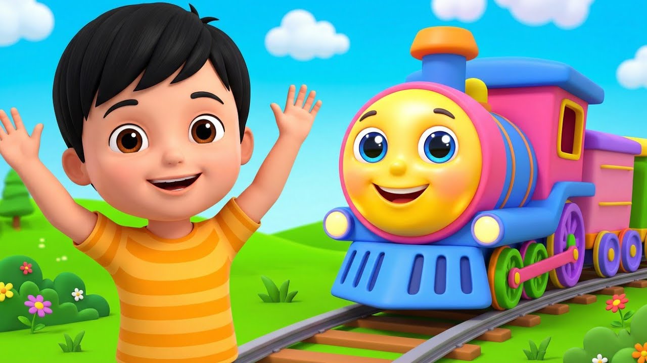 गाड़ी आयी छुक छुक + Nani Teri Morni Ko | Gadi Aayi Gadi Aayi Chuk Chuk Rhyme | Kids rhyme in hindi