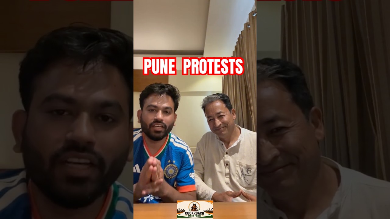 Pune Protest LIVE | Abhijeet Dipke & Sonam Wangchuk Unite for Students | NEET Paper Leak Protest