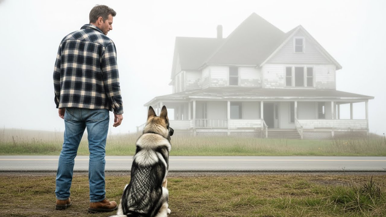 Chien Errant Fixant Une Maison Abandonnée  — Ce Qu'un Vétéran a Trouvé À L'intérieur L'a Brisé