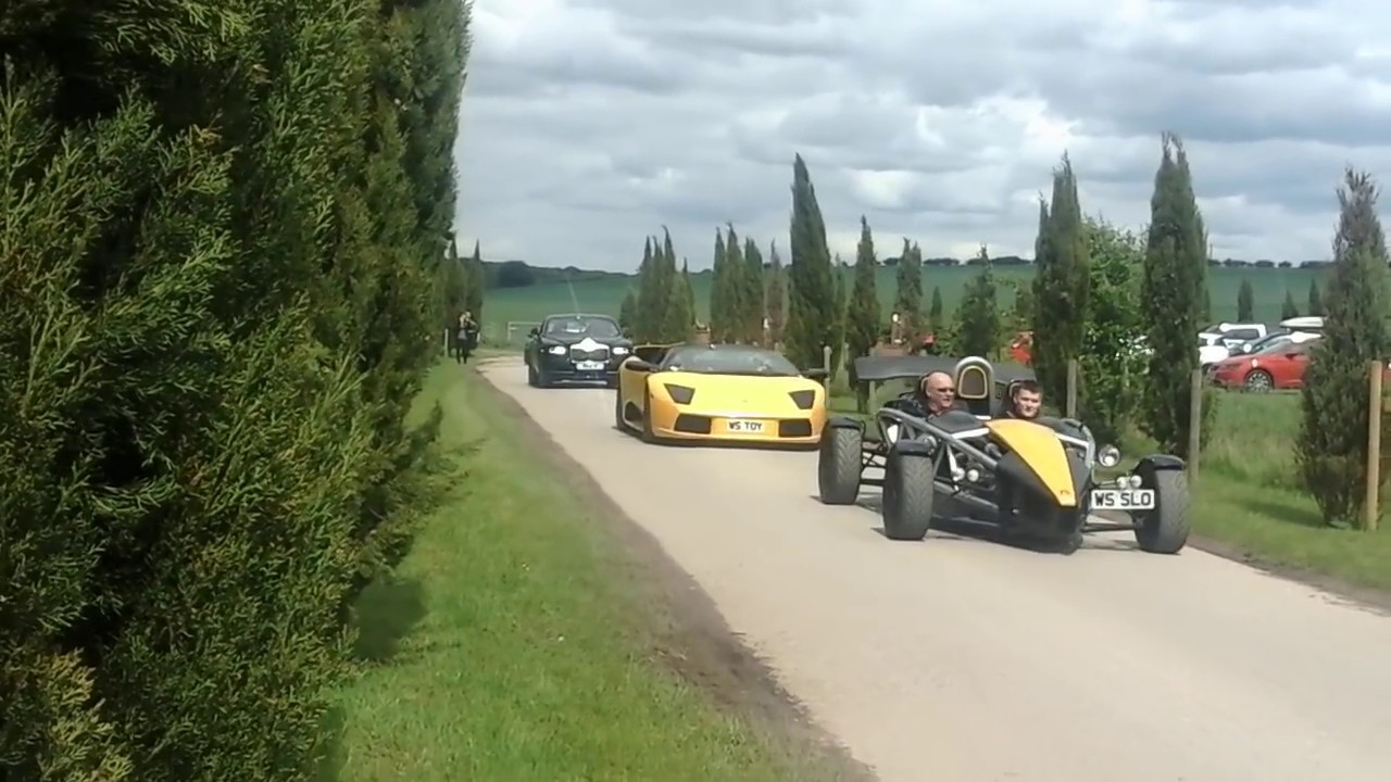Cars at luxury motor show Goosedale Nottingham May 2017 Inc Pagani Huayra, Nissan GTR, Audi RS6