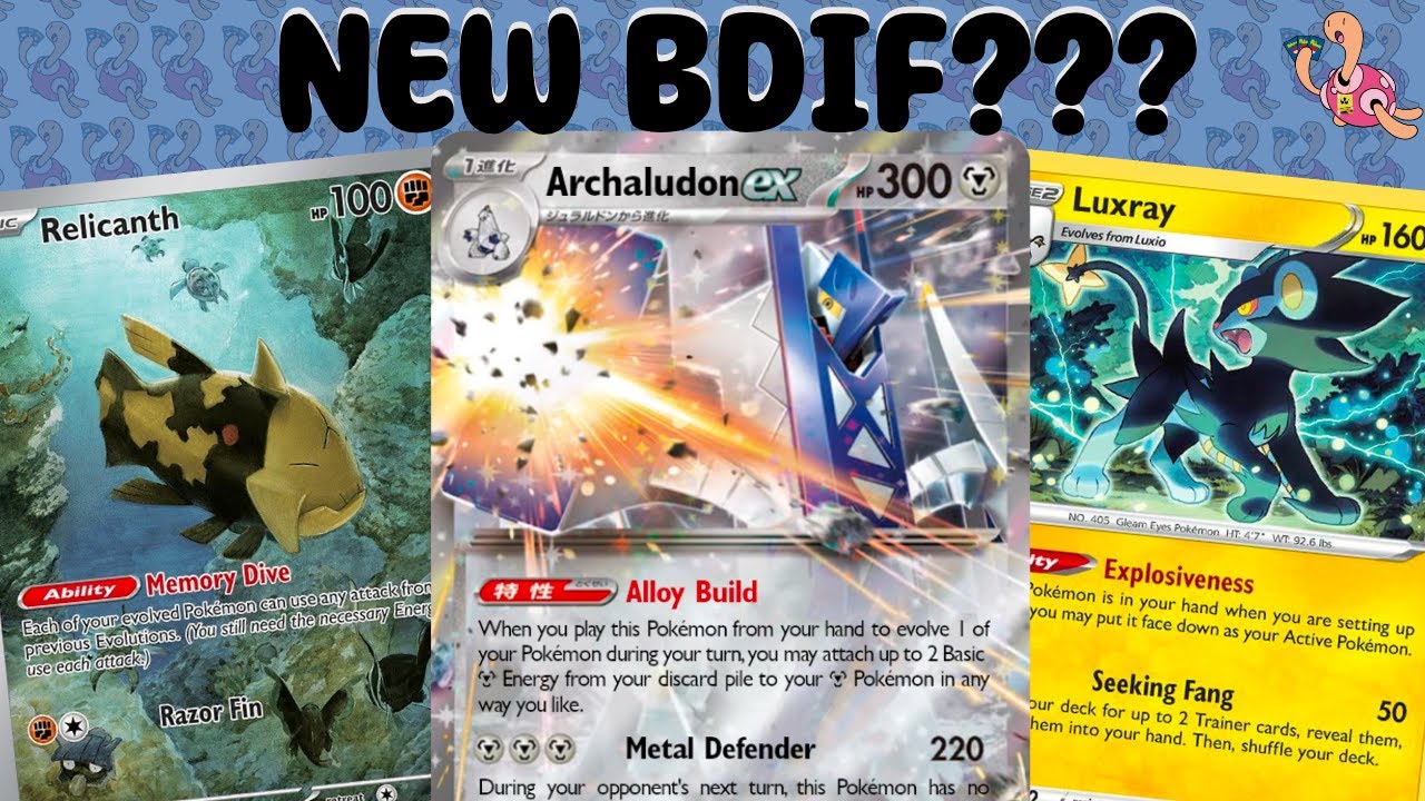 Archaludon ex is my NEW FAVORITE Card! Insane Power and Tank Potential! Pokemon TCL Surging Sparks