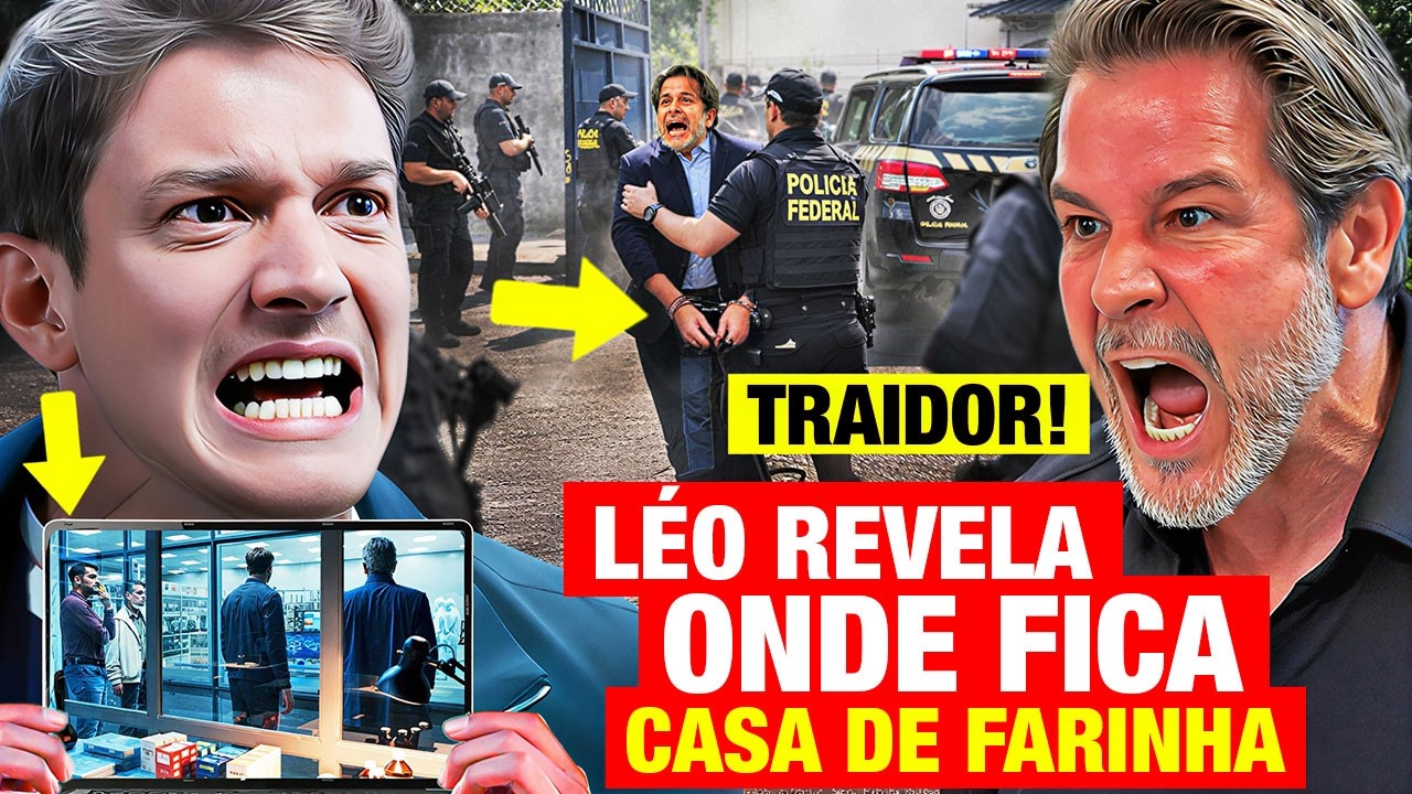 TRÊS GRAÇAS: QUINTA 19/02 - LÉO TRAI FERETE, DESMANTELA CASA DE FARINHA - RESUMO NOVELA TRÊS GRAÇAS