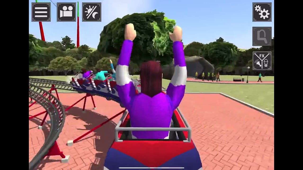 Theme Park Simulator Tokaido Roller Coaster Gameplay