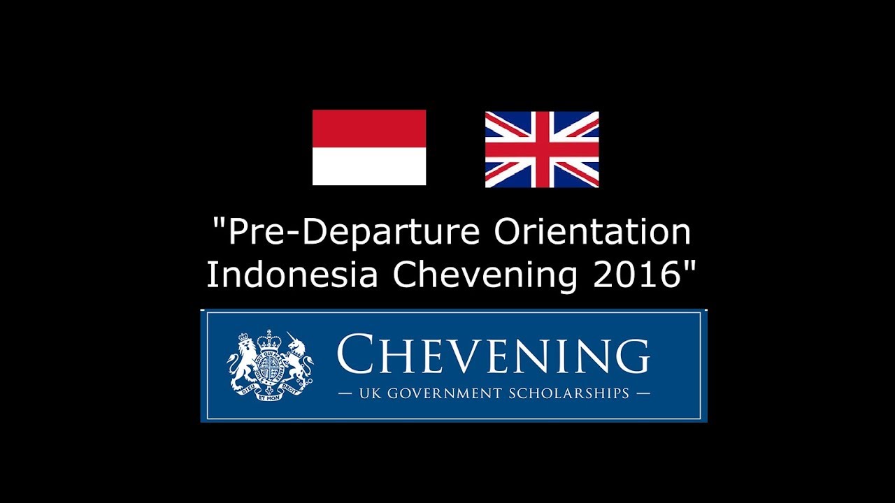 Chevening Pre-Departure Orientation 2016