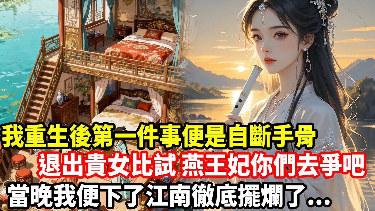 我重生後第一件事便是自斷手骨，退出貴女比試，燕王妃你們去爭吧，當晚我便下了江南徹底擺爛了...
