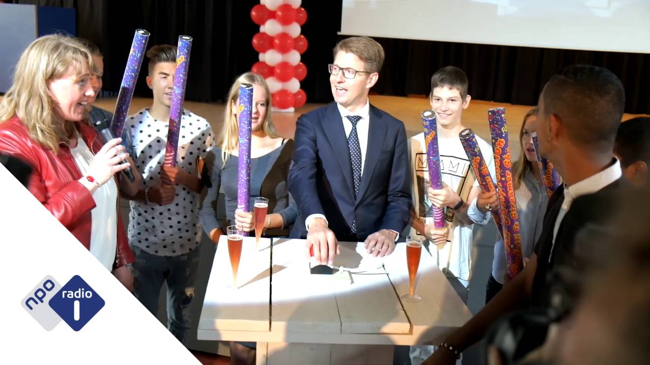 Sander Dekker opent het schooljaar in De Nieuws BV