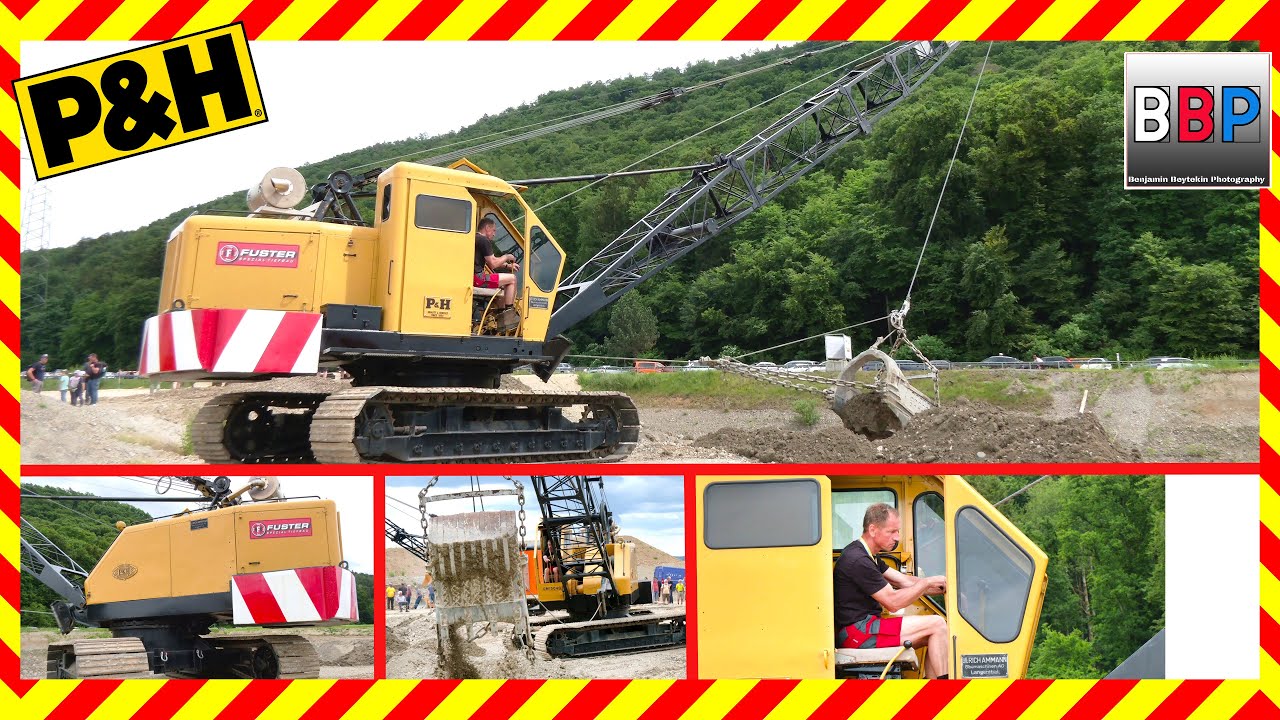 👷 P&H 320 Dragline (1970) 👷 - Weiach Historik 2022.