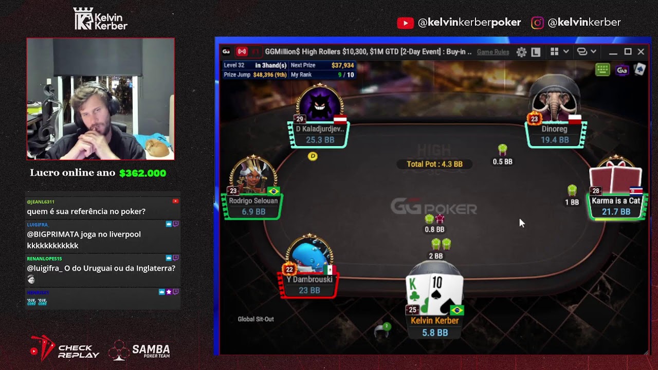 Kelvin Kerber Live Stream