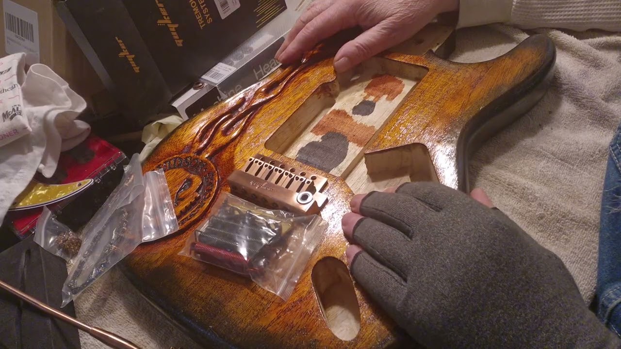 Gilmore switch and parts for the Harley guitar 