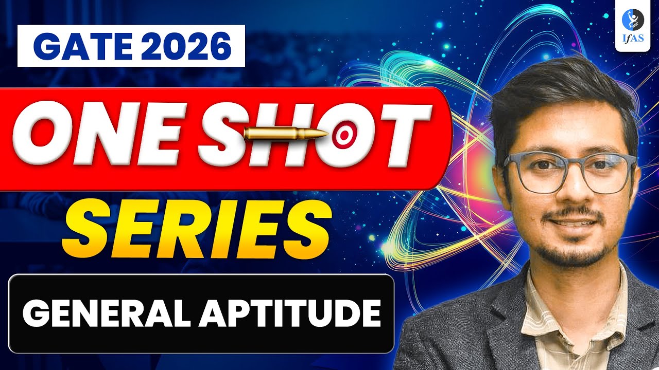 General Aptitude | One Shot Series | GATE 2026 | IFAS