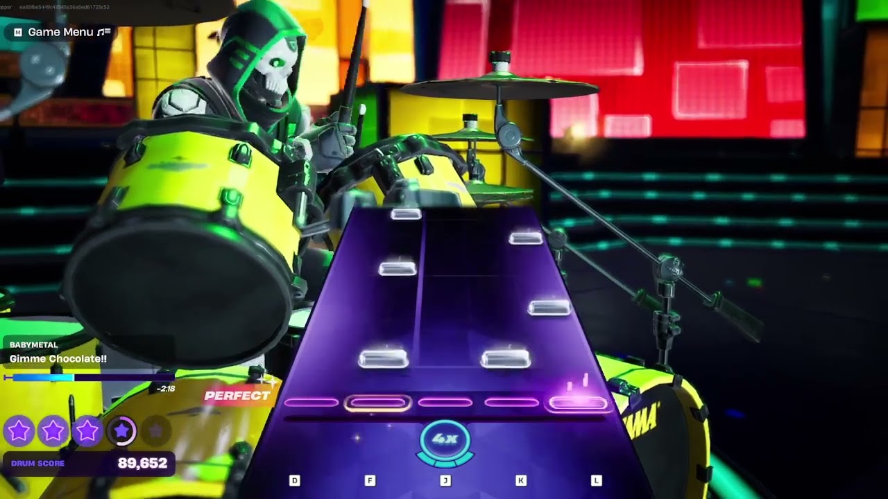 Fortnite Festival - Babymetal - Gimme Chocolate!! - Expert Drums (99%)