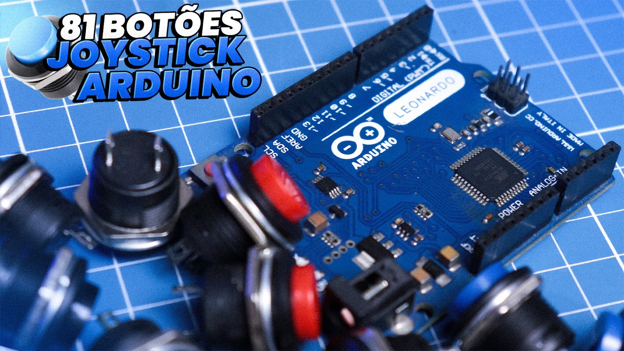 DIY | Como ligar mais de 80 botões no Arduíno para os projetos DIY Button Box e Volante Caseiro