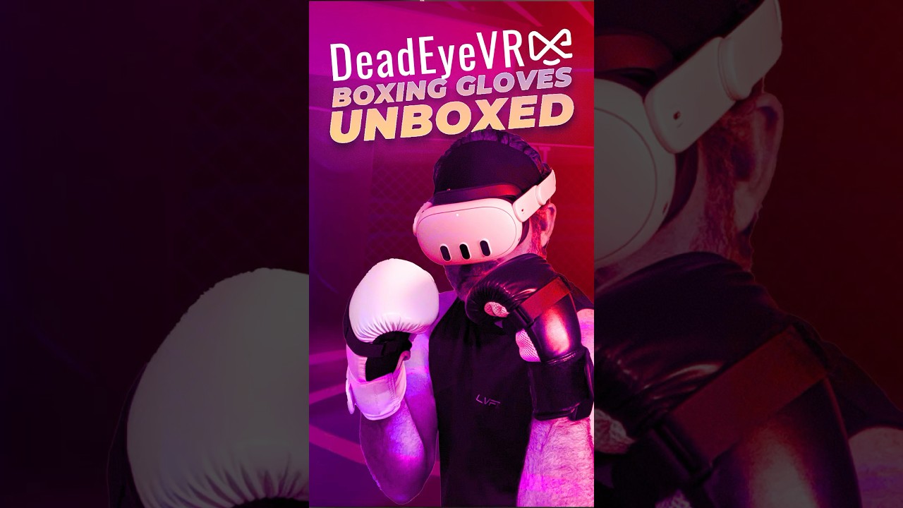 DeadEye VR Gloves: Real Boxing Feel in VR // Unbox & Relax #shorts #unboxing #metaquest3 #vr #boxing