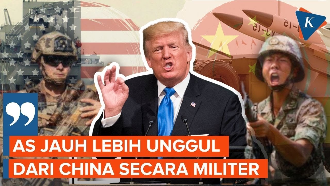 Klaim Militer AS Unggul Jauh dari China, Trump: Kita Jauh di Depan