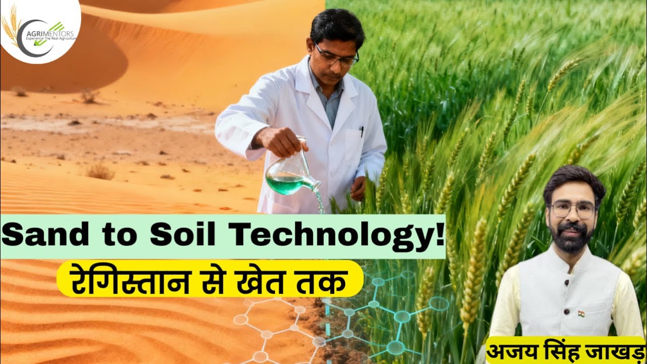 India&rsquo;s New Desert Farming Breakthrough | Turning Sand into Soil to Stop Desertification!