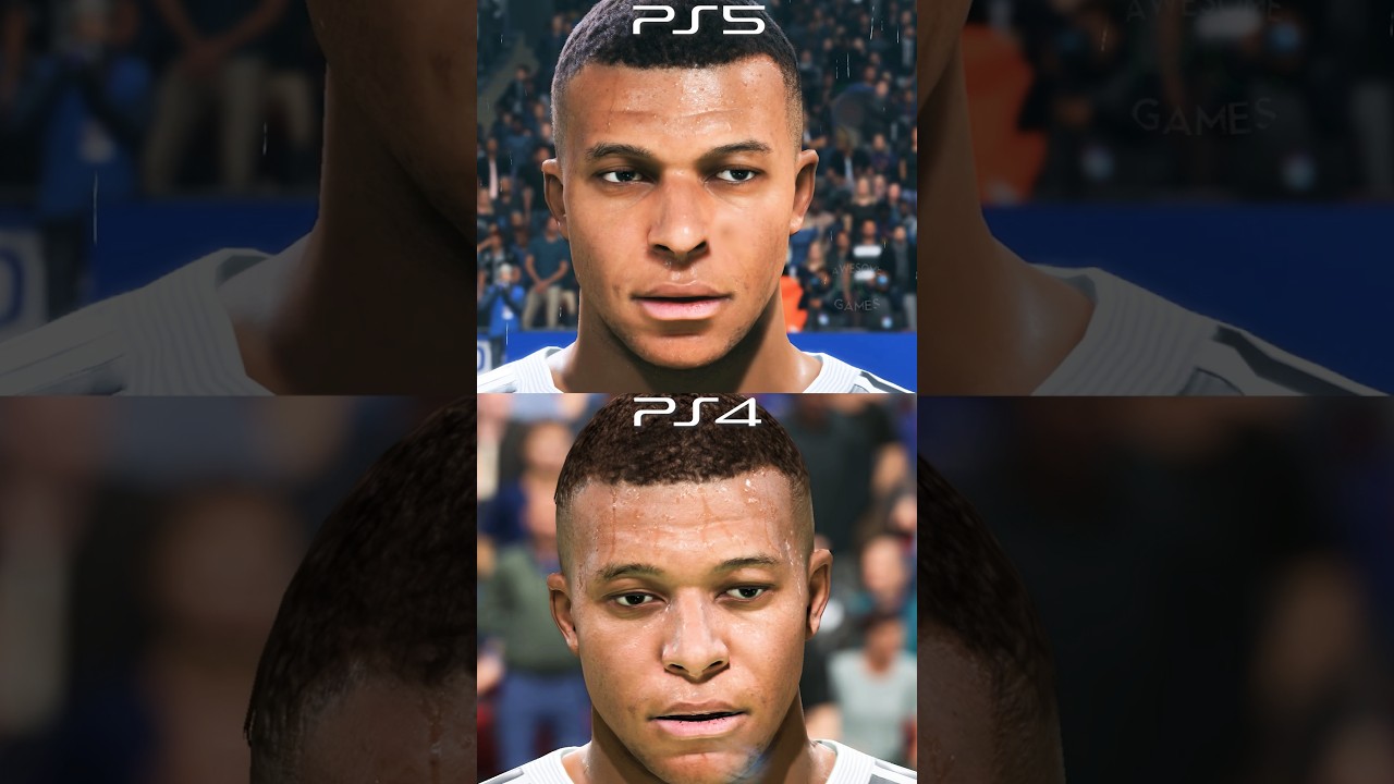 FC 26: лица игроков PS4 против PS5 #fc26