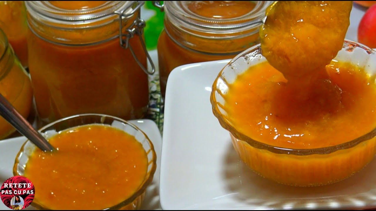 Gem de Caise fara Zahar si Dulceata de Caise fara Zahar 2 Retete Apte pentru Persoanele cu Diabet