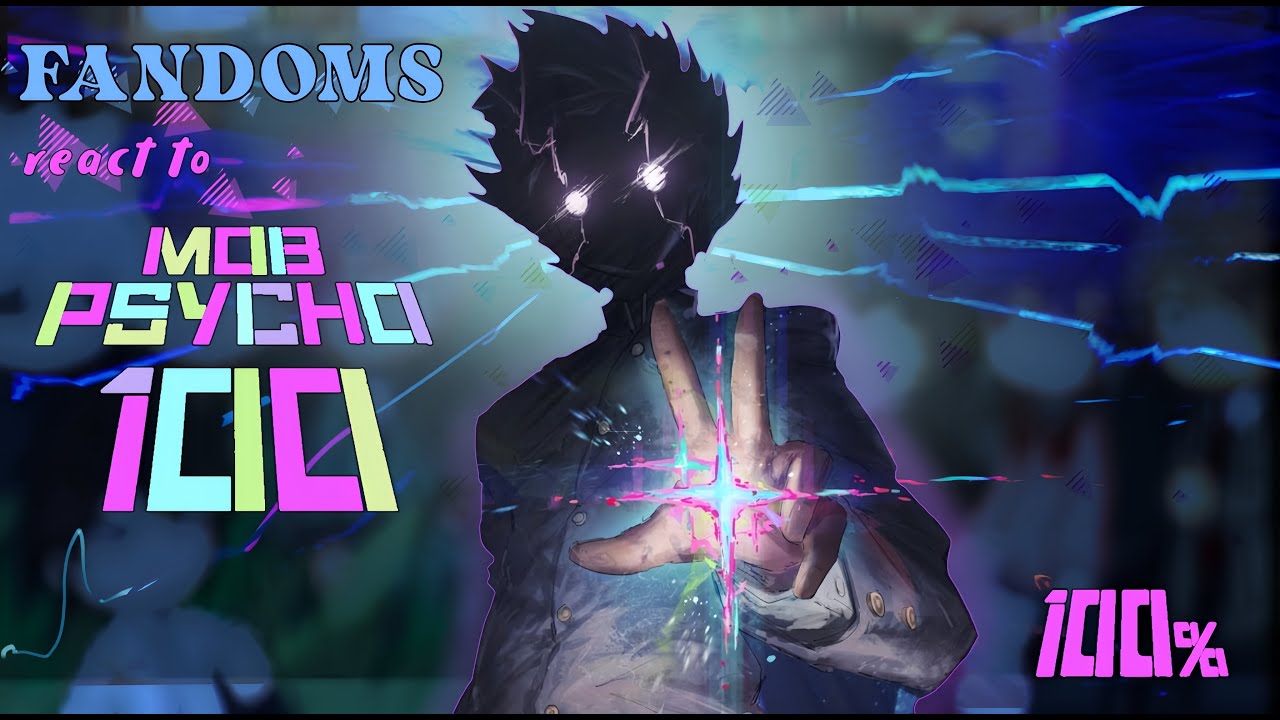 Fandoms react to Mob Psycho 100 || by Himari || put on 2X | gacha club | #anime #gachaclub