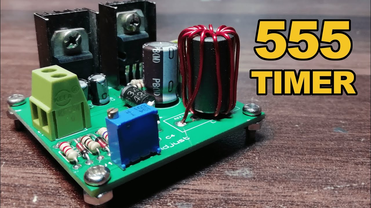 How To Make Buck Converter Using 555 Timer IC