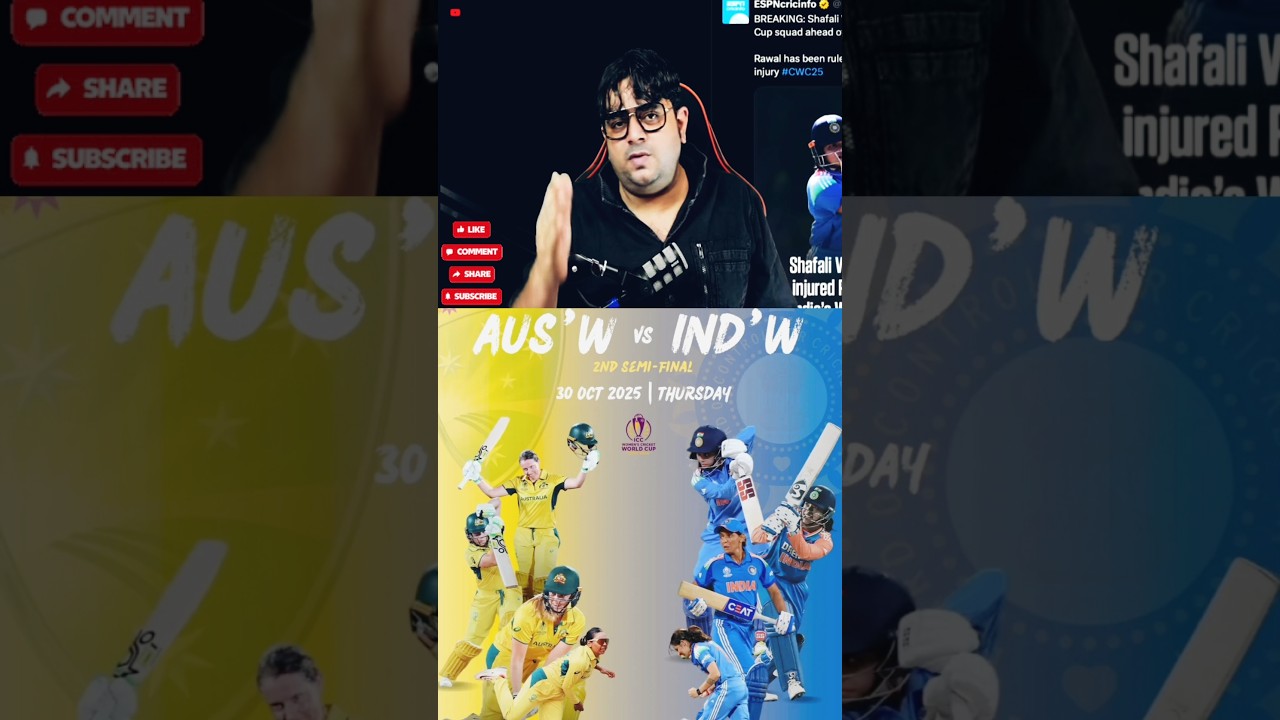 Ind w vs Aus w semi final match 