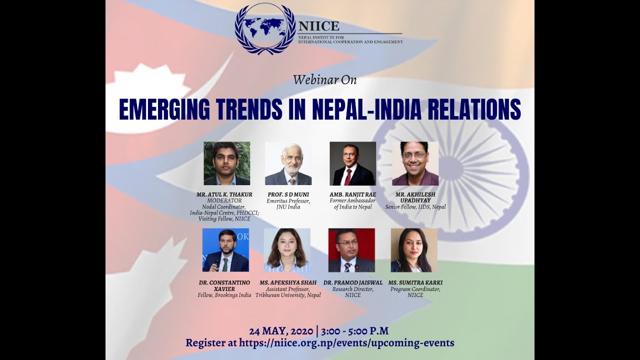 Emerging Trends in Nepal India Relations