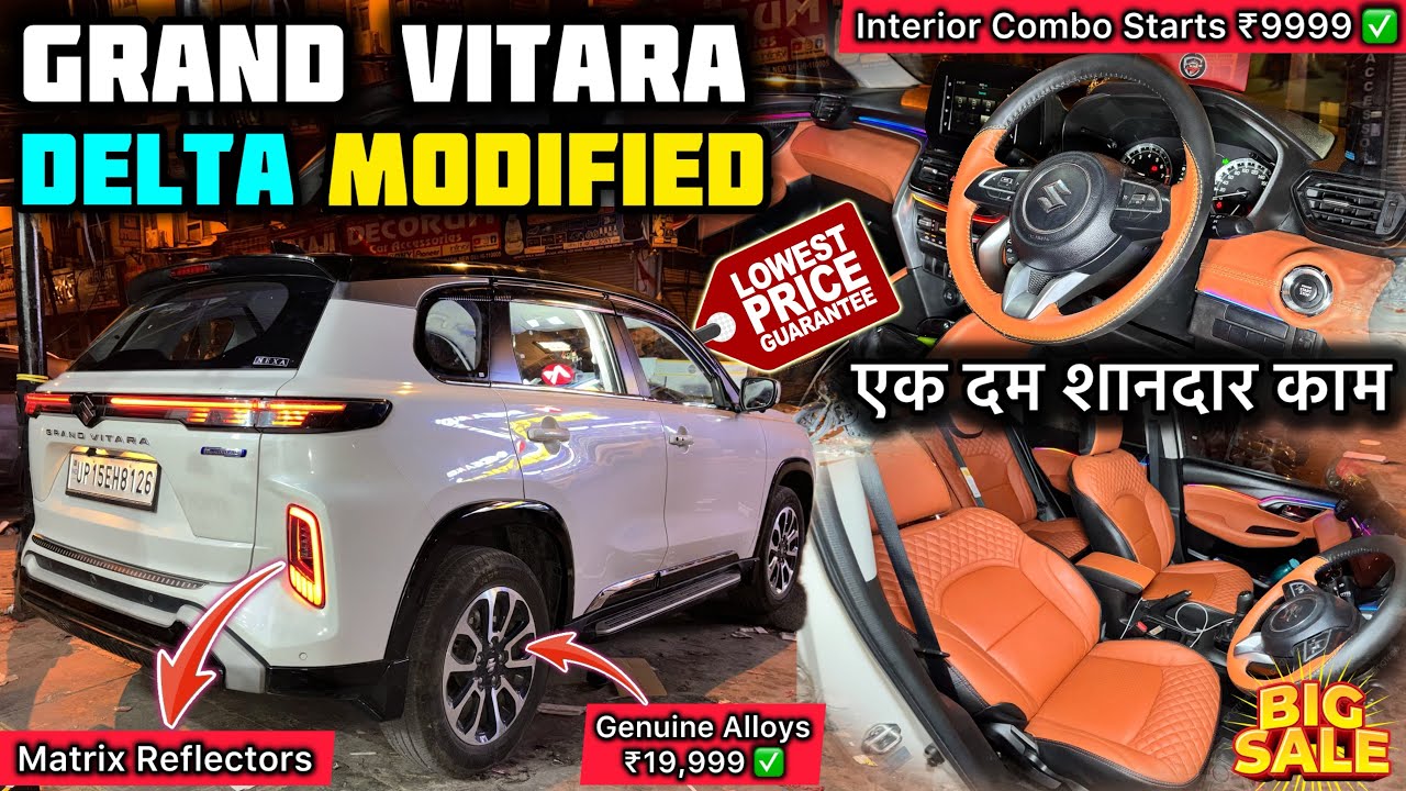 Grand Vitara Delta Modification With Price ✅ Grand Vitara Delta Full Modified With Price ✅