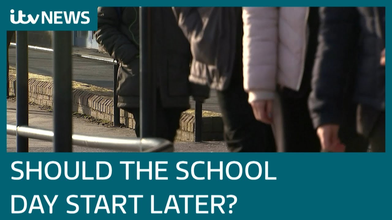 Should the school day start earlier? | ITV News