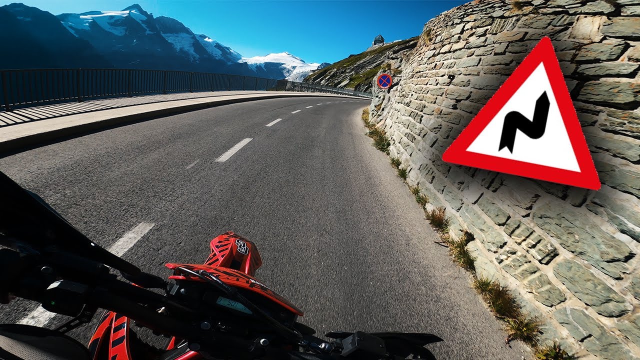 GasGas SM 700 - PURE SOUND! LeoVince (4K) No WindNoise! Grossglockner 1/3 #austria #gasgas