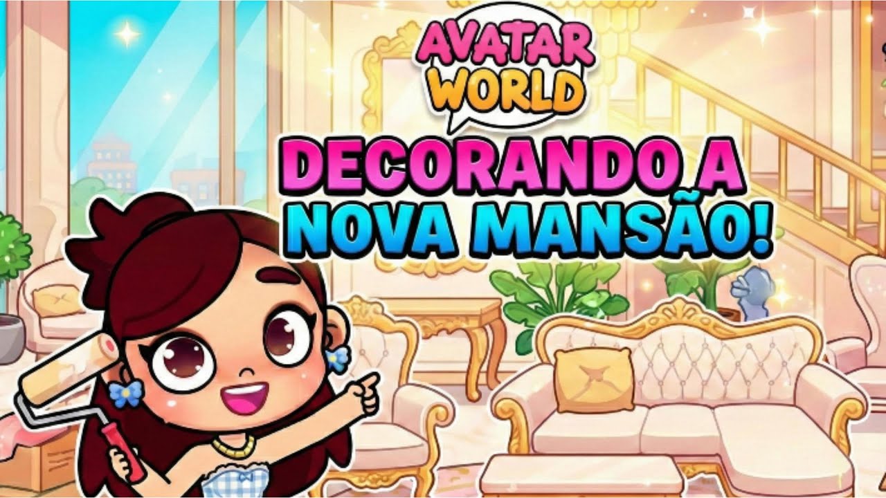 DIA DE MUDANÇA! 📦 Decorando a minha Nova Mansão! 🏠✨| AVATAR WORLD