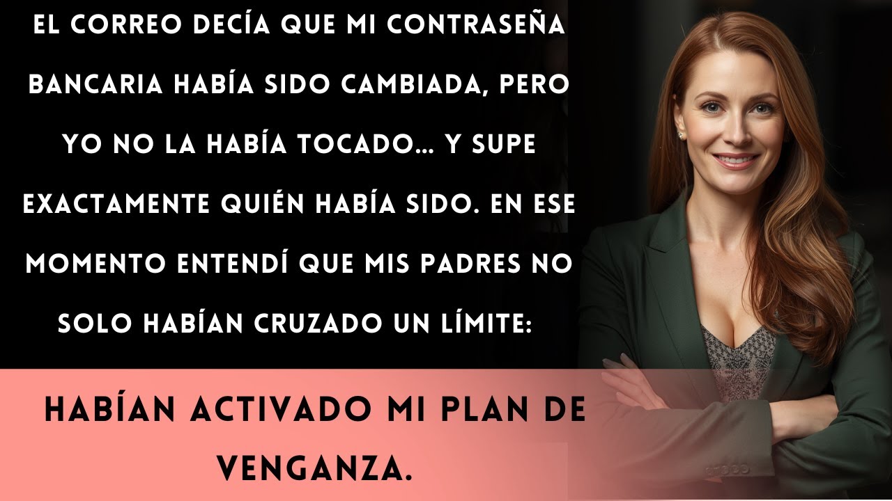 Mis padres me robaron, cambiaron la contraseña de mi banco y descubrieron demasiado tarde que nunca.