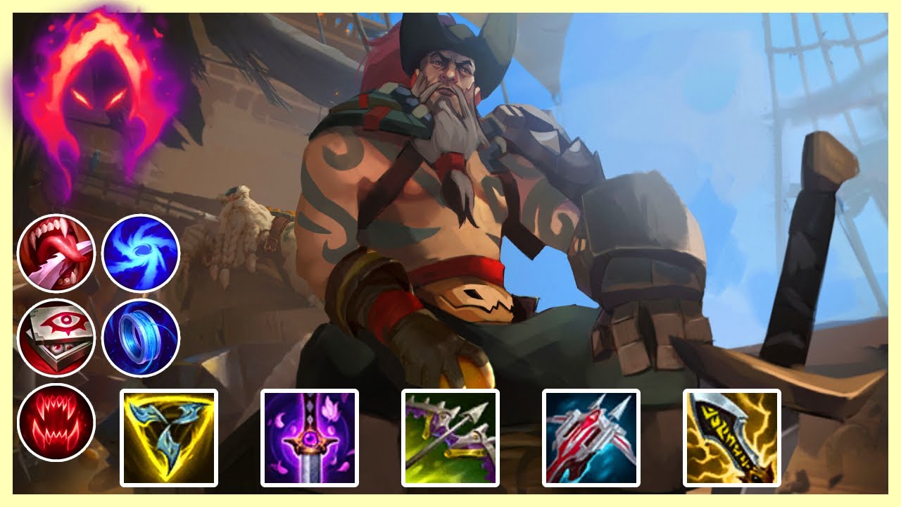 Solarbacca GANGPLANK MONTAGE - NA God GangPlank Main l LOL SPACE
