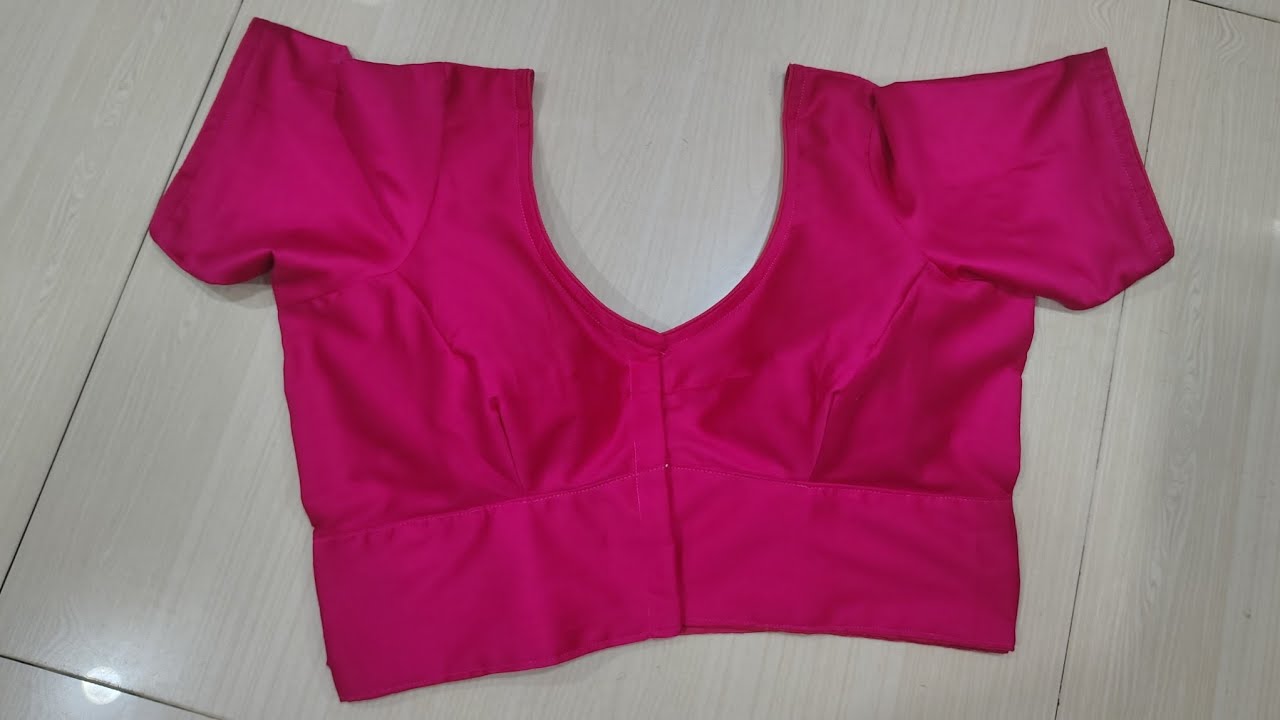 Simple Blouse Stitching Tutorial | Step-by-Step for Beginners