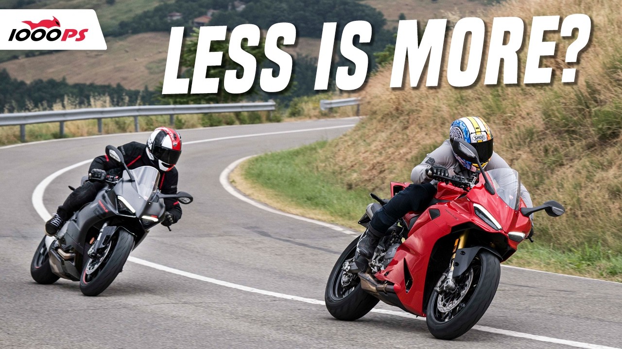 New vs. Old - Ducati Panigale V2S vs. Ducati Panigale 959 - road comparison test!
