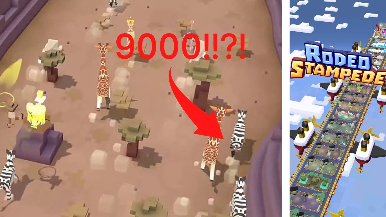 9000 METERS IN RODEO STAMPEDE