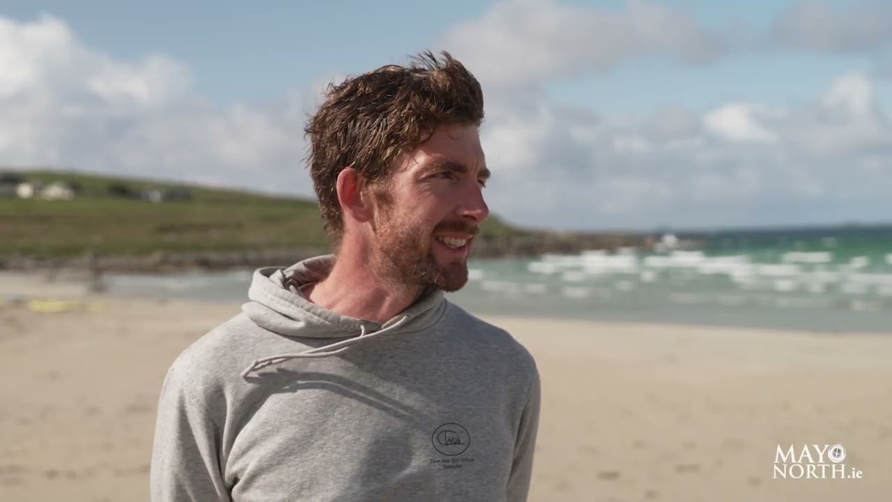 People & Places of North Mayo Video Series - Tonn Nua Surf, Glosh Beach